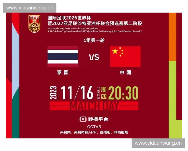 中国战泰国直播引发全球关注 热血对决即将上演
